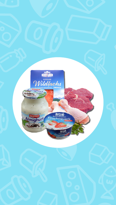Molkerei- und Kühlprodukte